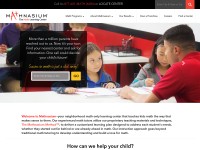 Desktop screenshot for mathnasium.com