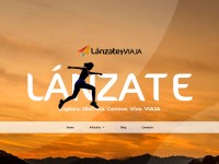 Desktop screenshot for lanzateyviaja.com
