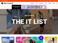 Desktop screenshot for hercampus.com