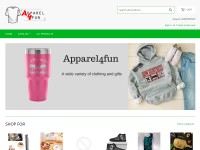Desktop screenshot for apparel4fun.com