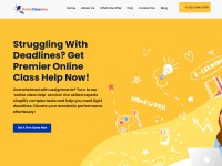 Screenshot of onlineclasshelp.us.com