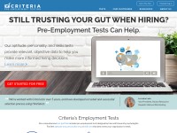 Desktop screenshot for criteriacorp.com