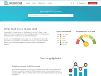 Desktop screenshot for companyweb.be