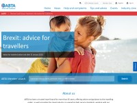 Desktop screenshot for abta.com