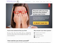 Desktop screenshot for 365tests.com