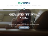 Desktop screenshot for myalerts.com