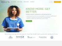 Desktop screenshot for relias.com