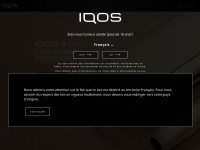 Desktop screenshot for iqos.com