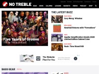 Desktop screenshot for notreble.com