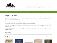 Desktop screenshot for morgansrarebooks.com