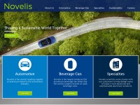 Desktop screenshot for novelis.com
