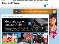 Desktop screenshot for ksta.de