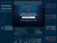 Desktop screenshot for meganoticias.mx