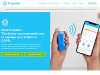 Desktop screenshot for propellerhealth.com