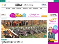 Desktop screenshot for waz-online.de