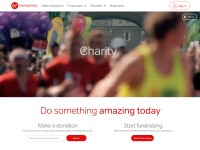 Desktop screenshot for virginmoneygiving.com