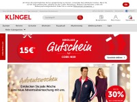 Desktop screenshot for klingel.de