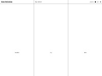 Desktop screenshot for balenciaga.com