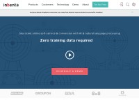 Desktop screenshot for inbenta.com