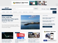 Desktop screenshot for ship-technology.com