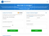 Desktop screenshot for infopay.com