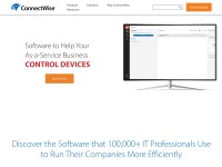 Desktop screenshot for connectwise.com