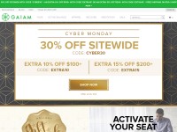 Desktop screenshot for gaiam.com