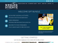 Desktop screenshot for keslerscience.com