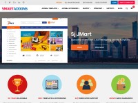 Desktop screenshot for smartaddons.com