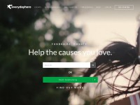 Desktop screenshot for everydayhero.com