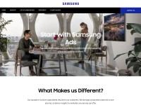 Desktop screenshot for samsungtvads.com