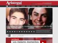 Desktop screenshot for aristeguinoticias.com