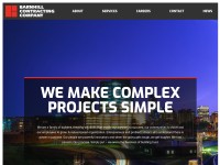 Desktop screenshot for barnhillcontracting.com
