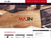 Desktop screenshot for ma-jin.jp
