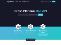 Desktop screenshot for mod.io
