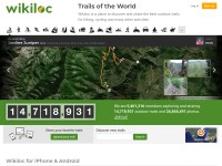 Desktop screenshot for wikiloc.com