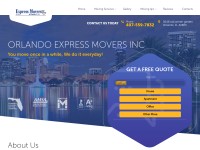 Desktop screenshot for orlandoexpressmovers.com