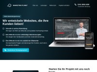 Desktop screenshot for marketing-planet.de