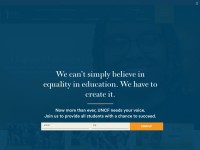 Desktop screenshot for uncf.org