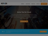Desktop screenshot for sovos.com