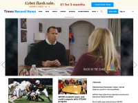 Desktop screenshot for timesrecordnews.com