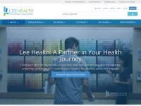 Desktop screenshot for leehealth.org