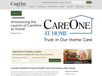 Desktop screenshot for care-one.com