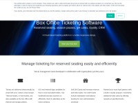 Desktop screenshot for thundertix.com