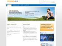 Desktop screenshot for personal-voip.de