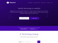 Desktop screenshot for wappalyzer.com