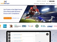 Desktop screenshot for invitemanager.com