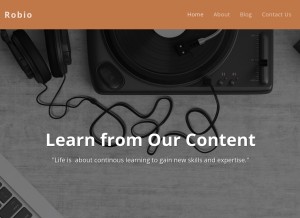 How 65250fe6ca288.site123.me looks like on a tablet such as an iPad.