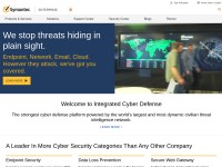 Desktop screenshot for symantec.com