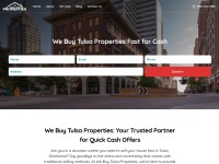 Desktop screenshot for webuytulsaproperties.com